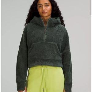 Lululemon Scuba Oversized Half-Zip Fleece Hoodie